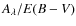 $A_{\lambda}/E(B-V)$