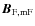 $\vec{B}_{\rm F,mF}$