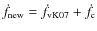 $\dot{f}_{\rm new} = \dot{f}_{\rm vK07} + \dot{f}_{\rm c}$