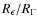 $R_\epsilon/R_\Gamma$