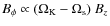 $B_\phi\propto (\Omega_{\rm K}-\Omega_{\rm s}) ~ B_z$