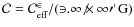 $\cal{C}=C_{\rm eff}^2/(3.16 \times 10^7~\rm G)$