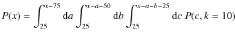 $\displaystyle P(x)=