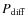 $P_{\rm diff}$