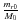 $\frac{m_{r0}}{M_0}$
