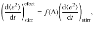 $\displaystyle \bigg(\frac{{\rm d}\langle e^2 \rangle}{{\rm d}t}\bigg)_{\rm stir...
...=
f(\Delta)\bigg(\frac{{\rm d}\langle e^2 \rangle}{{\rm d}t}\bigg)_{\rm stirr},$