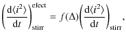 $\displaystyle \bigg(\frac{{\rm d}\langle i^2 \rangle}{{\rm d}t}\bigg)_{\rm stir...
...=
f(\Delta)\bigg(\frac{{\rm d}\langle i^2 \rangle}{{\rm d}t}\bigg)_{\rm stirr},$