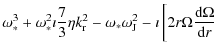 $\displaystyle \omega_*^3 + \omega_*^2 \imath \frac{7}{3} \eta k_{\rm r}^2 - \om...
...a_{{\rm J}}^2
- \imath \left[ 2 r \Omega \frac{{\rm d}\Omega}{{\rm d}r} \right.$