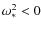 $\omega_*^2 <0$