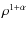 $\rho^{1+\alpha}$