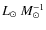 $L_{\odot}~M_{\odot}^{-1}$