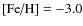 $\mbox{[Fe/H]}={-3.0}$