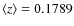 $\left<z\right>=0.1789$