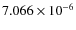 $7.066\times10^{-6}$