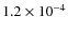$1.2\times10^{-4}$
