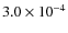 $3.0\times10^{-4}$