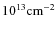 $10^{13}\rm cm^{-2}$