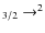 $_{3/2} \to ^2$