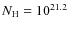 $N_{\rm H}=10^{21.2}$