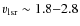 $v_{\rm lsr}\sim1.8{-}2.8$