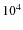 \ensuremath{{\rm 10^{4}}}