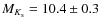$M_{K_{\rm s}}=10.4\pm0.3$