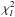 $\chi^{2}_{l}$