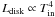 Mathematical equation: $L_{\rm disk} \propto T_{\rm in}^{4}$