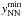 $y_{\rm NN}^{\rm min}$
