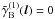 $\tilde{\gamma}_{\mr B}^{(1)}({\vec l}) = 0$