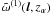 $\tilde\omega^{(1)}({\vec l},z_\alpha)$