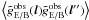 $\ensav{\tilde{g}_{\mr{E/B}}^{\mr{obs}}(\vec l)\tilde{g}_{\mr{E/B}}^{\mr{obs}}(\vec l'')}$