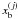$x_{\rm b}^{(j)}$