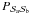 $P_{{\cal S}_{\rm a} {\cal S}_{\rm b}}$
