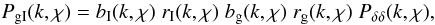 \begin{equation} \label{eq:parameterizePgI} P_{\rm gI}(k,\chi) = b_{\rm I}(k,\chi)\; r_{\rm I}(k,\chi)\; b_{\rm g}(k,\chi)\; r_{\rm g}(k,\chi)\; P_{\delta \delta}(k,\chi), \end{equation}