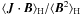 $\bra{\JJ\cdot\BB}_{\rm H}/\bra{\BB^2}_{\rm H}$