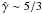 $\hat{\gamma}\sim 5/3$