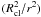 $(R_{\rm{cl}}^{2} / r^{2})$