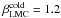 $\beta_{\rm LMC}^{\rm cold}=1.2$