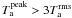 $T_{\rm a}^{\rm peak}>3 T_{\rm a}^{\rm rms}$