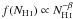 Mathematical equation: $f(N_{\ion{H}{i}}) \propto N_{\ion{H}{i}}^{-\beta}$