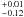 Mathematical equation: \appendix \setcounter{section}{1} $^{+0.01}_{-0.12}$