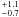 Mathematical equation: \appendix \setcounter{section}{3} $^{+1.1}_{-0.7}$