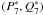 Mathematical equation: $(P^*_7,Q^*_7)$