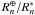 Mathematical equation: $R_n^\oplus/R_n^*$