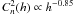 Mathematical equation: $C_{n}^{2}(h) \propto h^{-0.85} $