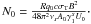 Mathematical equation: $N_0=\frac{Rq_0c\sigma_{\rm T} B^2}{48\pi^2\nu_sA_0\gamma_1^sU_0}\cdot$