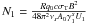 Mathematical equation: $N_1=\frac{Rq_0c\sigma_{\rm T} B^2}{48\pi^2\nu_sA_0\gamma_1^sU_1}$