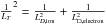 Mathematical equation: $\frac{1}{L_{T}}^2 = \frac{1}{L_{D,\rm ion}^2} + \frac{1} {L_{\rm D,electron}^2}$