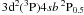 Mathematical equation: $3{\rm d}^2(^3{\rm P})4s b\,^2{\rm P}_{0.5}$